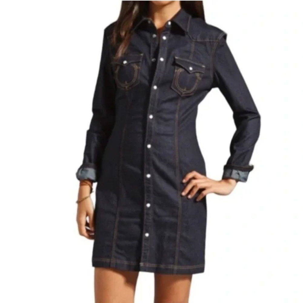 True Religion Lonestar Leighton Denim Dress